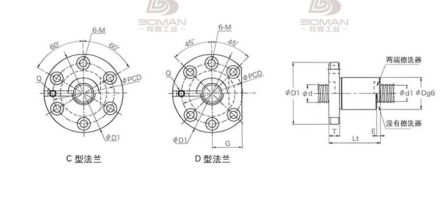 KURODA GD5010JT-DDPR 日本黑田丝杆怎么装珠子