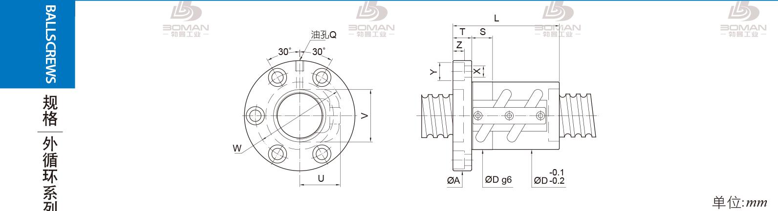 PMI FSVC4010-3.5 PMI丝杆导轨超薄型号